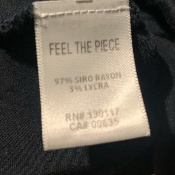 Feel the Piece Mini Dress Swing Beach Vacation Blue Ombre Tie Dye XS / Small - Picture 8 of 11